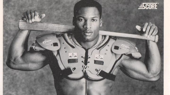 Bo Jackson 1990 Score -- one of the most iconic baseball cards of all time -- and he won't sign it