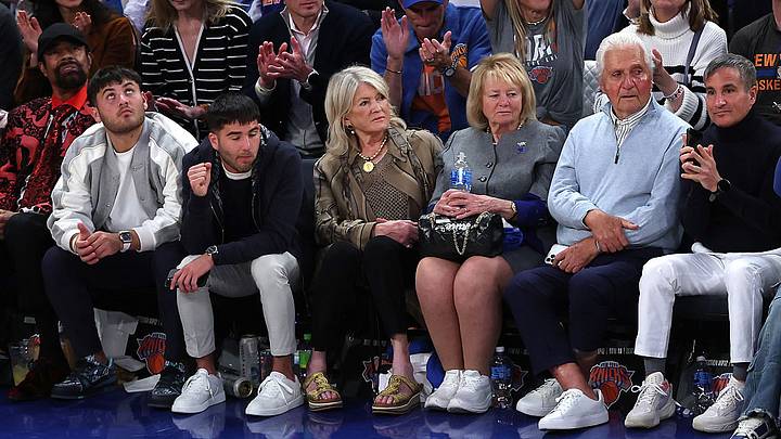 Stewart said back in March that she started going to Knicks games in the 1960s. Stewart said back in March that she started going to Knicks games in the 1960s.