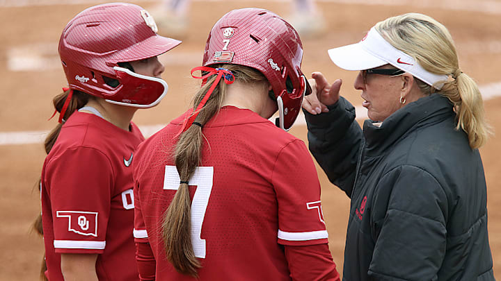 Oklahoma coach Patty Gasso Oklahoma coach Patty Gasso