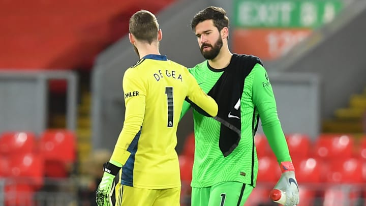 De Gea e Alisson
