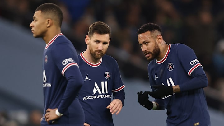 Messi, Neymar y Mbappéno terminan de dar el rendimiento deseado