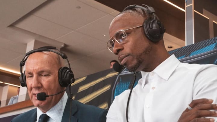 Michael Grady (right) alongside Jim Petersen (left). 