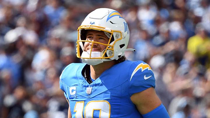 Los Angeles Chargers quarterback Justin Herbert Los Angeles Chargers quarterback Justin Herbert