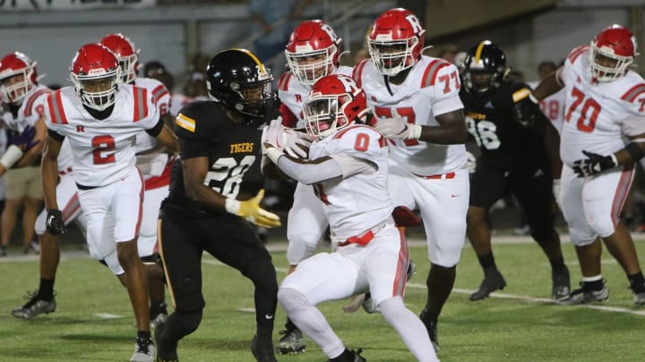 Ruston defeated Neville 14-10 on September 29, 2023, in a Louisiana LHSAA high school football showdown. 