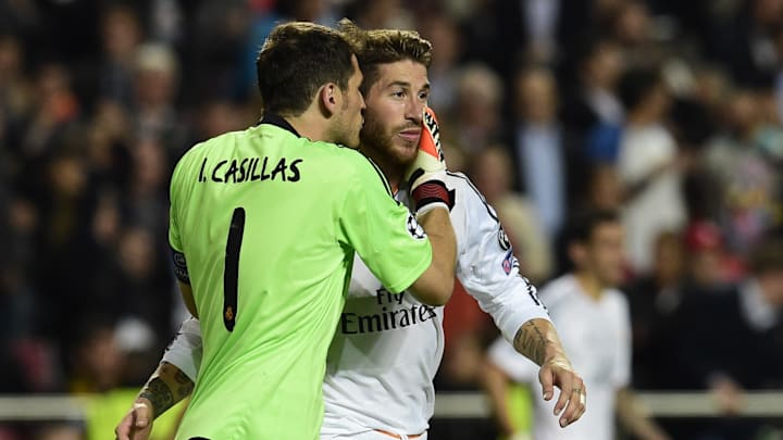 Iker Casillas y Sergio Ramos