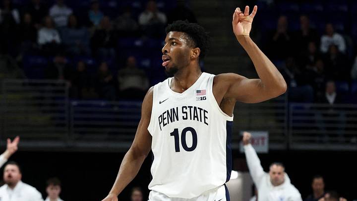 Penn State Nittany Lions forward Josh Reed (10) Penn State Nittany Lions forward Josh Reed (10)
