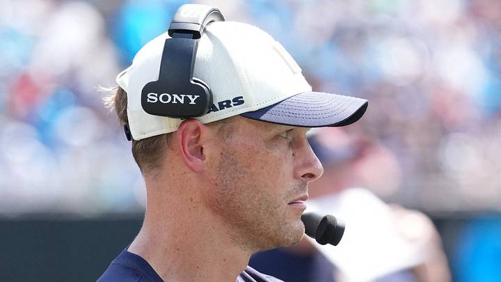 Chicago Bears head coach Ben Johnson