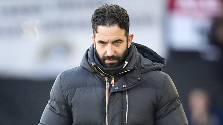 R. Amorim - ancien entraineur de Manchester United R. Amorim - ancien entraineur de Manchester United