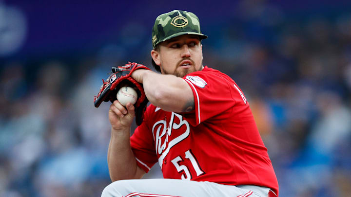 Cincinnati Reds pitcher Graham Ashcraft.
