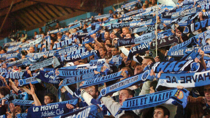 Les supporters du HAC célèbrent