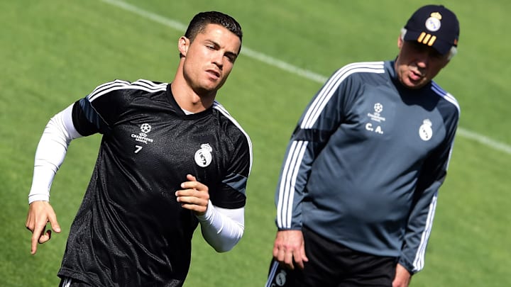 Cristiano Ronaldo played uncer Carlo Ancelotti for 2 years Cristiano Ronaldo played uncer Carlo Ancelotti for 2 years
