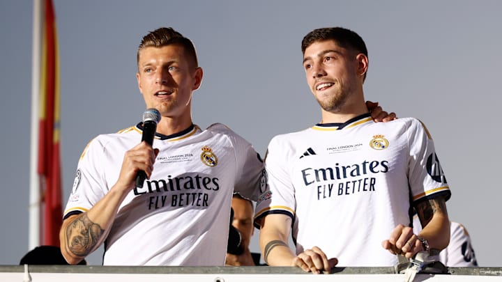 Real Madrid UEFA Champions League Trophy Parade