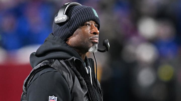 New York Jets head coach Aaron Glenn