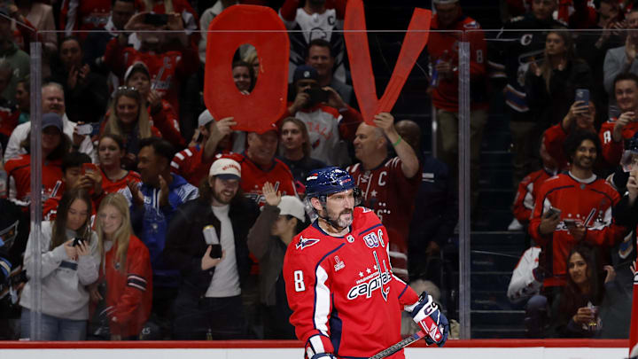 Alex Ovechkin, Washington Capitals Mandatory Credit: Geoff Burke-Imagn Images