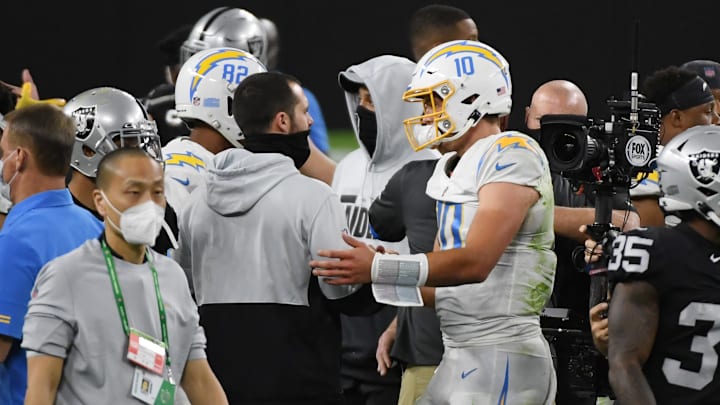Los Angeles Chargers v Las Vegas Raiders