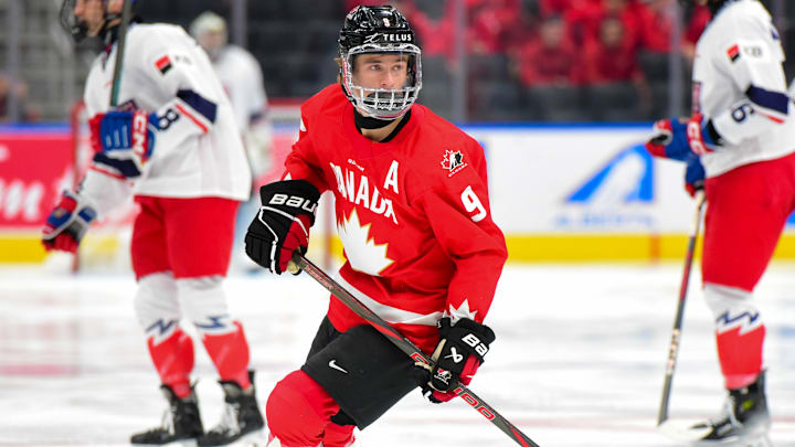 Future Penn State men's hockey forward Gavin McKenna