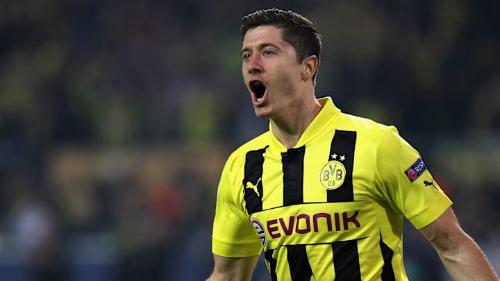 Eleito o melhor jogador do mundo em duas oportunidades, Robert Lewandowski vestiu a camisa do Borussia por 4 temporadas.