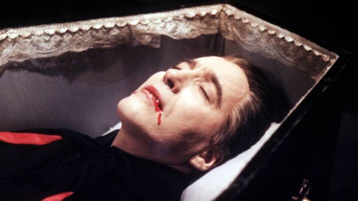 Christopher Lee as Dracula Christopher Lee as Dracula
