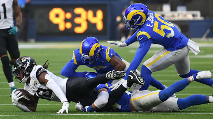 Dec 5, 2021; Inglewood, California, USA; Los Angeles Rams cornerback Darious Williams.