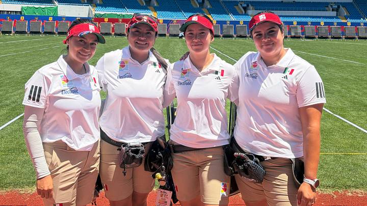 El equipo femenil de tiro con arco compuesto ganó medalla de bronce en la Copa del Mundo Shanghái 2026. El equipo femenil de tiro con arco compuesto ganó medalla de bronce en la Copa del Mundo Shanghái 2026.