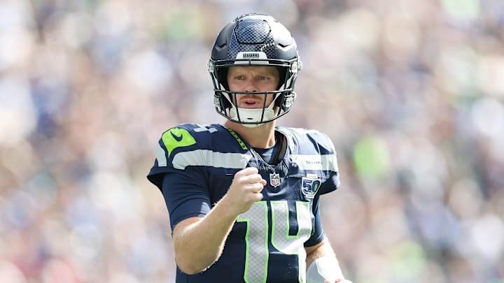 Sam Darnold of the Seattle Seahawks