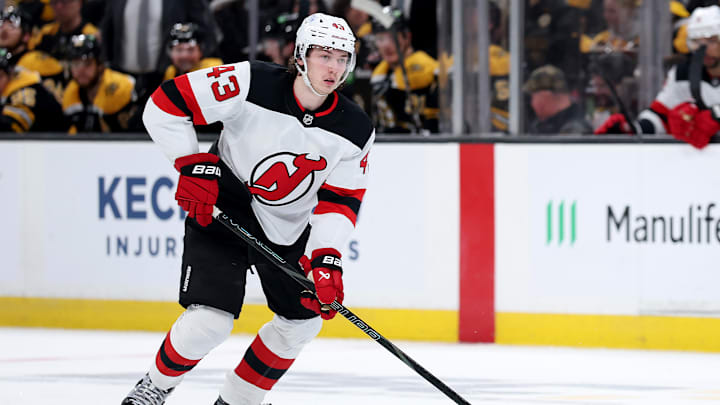 New Jersey Devils v Boston Bruins