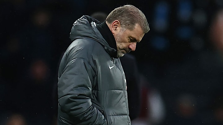 Ange Postecoglou hung his head in shame after Sunday's defeat