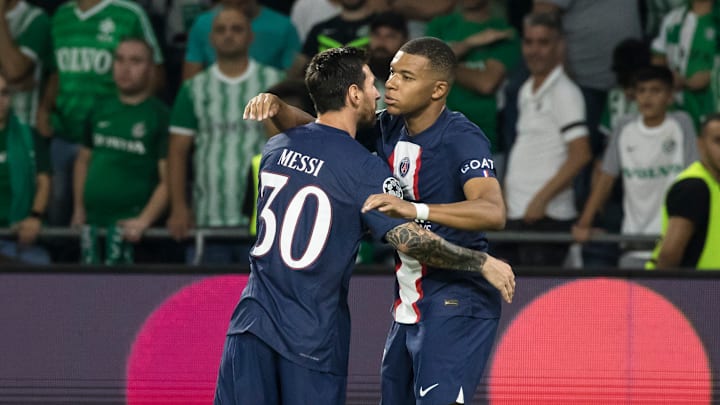 Kylian Mbappé, Lionel Messi