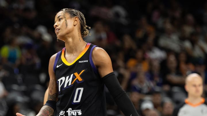 Phoenix Mercury guard Natasha Cloud.