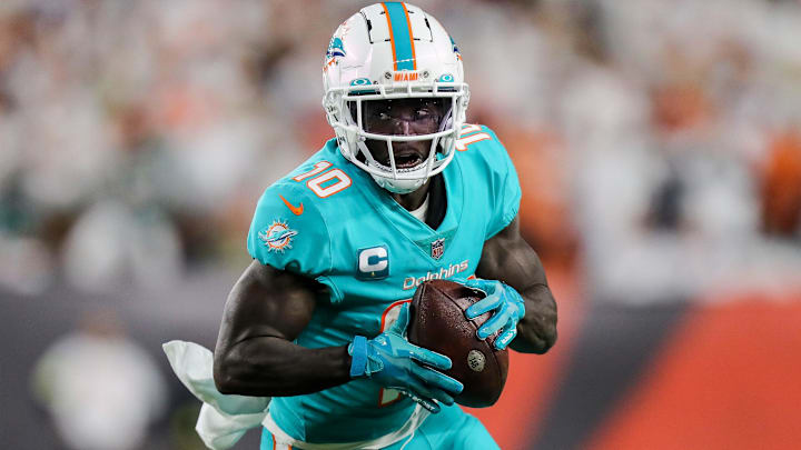 Miami Dolphins wide receiver Tyreek Hill.