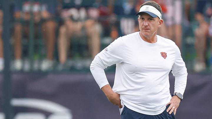 Chicago Bears defensive coordinator Dennis Allen.