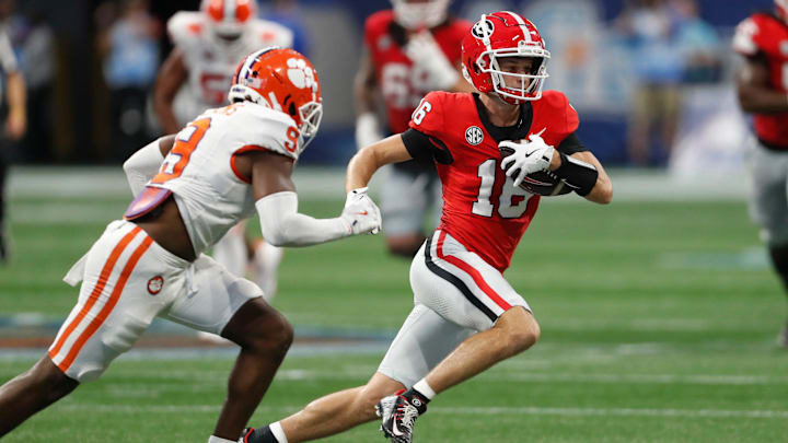 Georgia wide receiver London Humphreys (16)