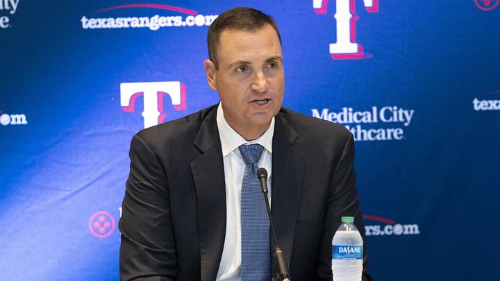 Texas Rangers president of baseball operations Chris Young.