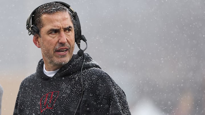 Wisconsin Badgers head coach Luke Fickell. Wisconsin Badgers head coach Luke Fickell.