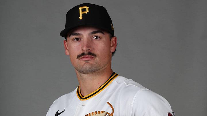 Feb 18, 2026; Bradenton, FL, USA; Pittsburgh Pirates pitcher Khristian Curtis (96) poses for a photo during media day at Pirate City. Mandatory Credit: Kim Klement Neitzel-Imagn Images Feb 18, 2026; Bradenton, FL, USA; Pittsburgh Pirates pitcher Khristian Curtis (96) poses for a photo during media day at Pirate City. Mandatory Credit: Kim Klement Neitzel-Imagn Images