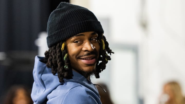 Memphis Grizzlies guard Ja Morant before a game against 