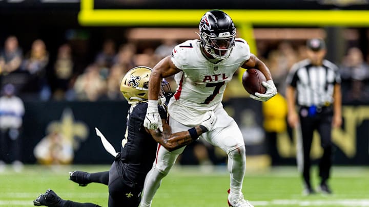 Atlanta Falcons star Bijan Robinson continued his strong year with a season-high 116 rushing yards at the New Orleans Saints.