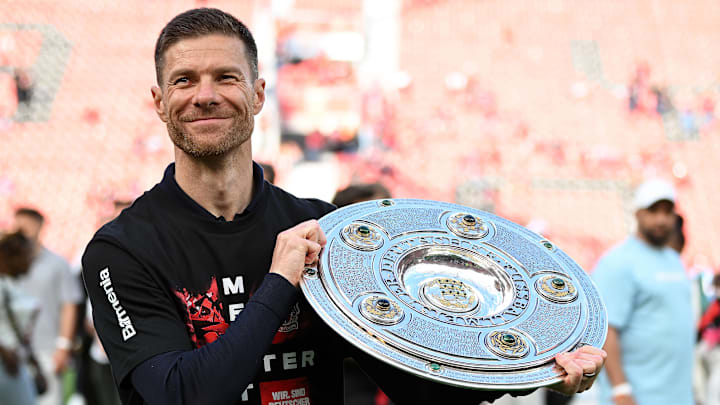 Xabi Alonso lead Bayer Leverkusen to their first-ever Bundesliga title.