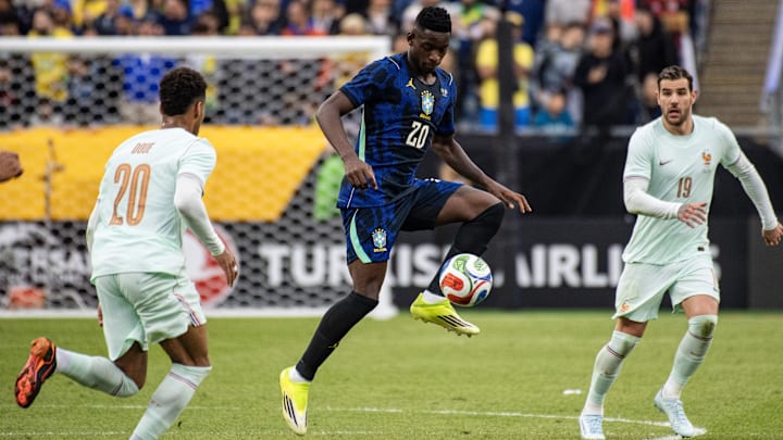 Luiz Henrique foi um dos destaques da Seleção Brasileira contra a França