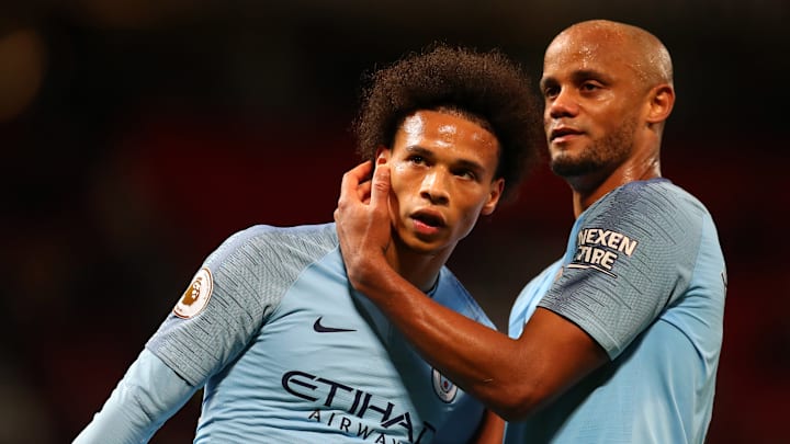 Leroy Sané, Vincent Kompany