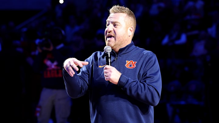 Auburn Tigers head football coach Alex Golesh is treating roster retention as the biggest priority. Auburn Tigers head football coach Alex Golesh is treating roster retention as the biggest priority.