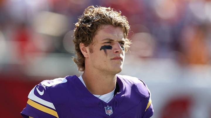 Minnesota Vikings quarterback J.J. McCarthy