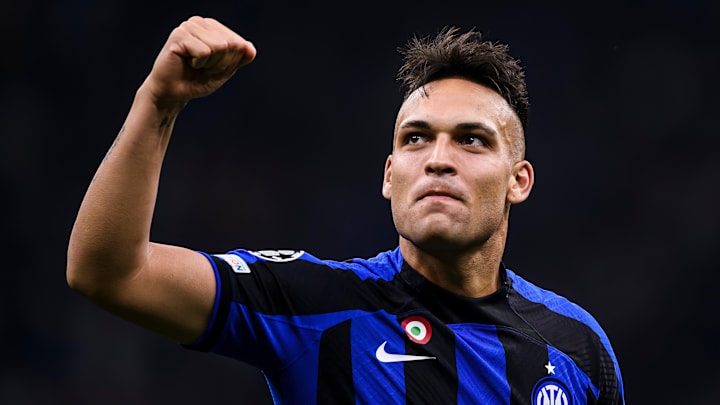 Lautaro Martinez con el Inter