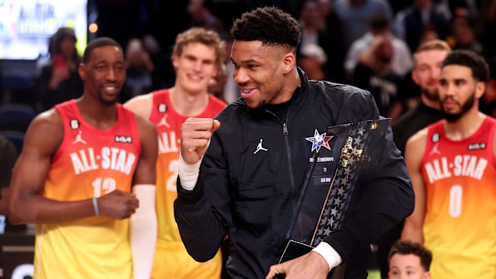 Giannis Antetokounmpo fue el MVP del último Juego de Estrellas de la NBA