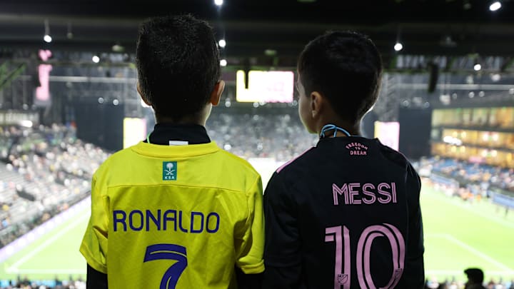 Soccer fans continue to debate which player is the greater, Cristiano Ronaldo or Lionel Messi. It’s clear who Inter Miami supporters choose.