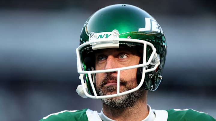 New York Jets Quarterback Aaron Rodgers
