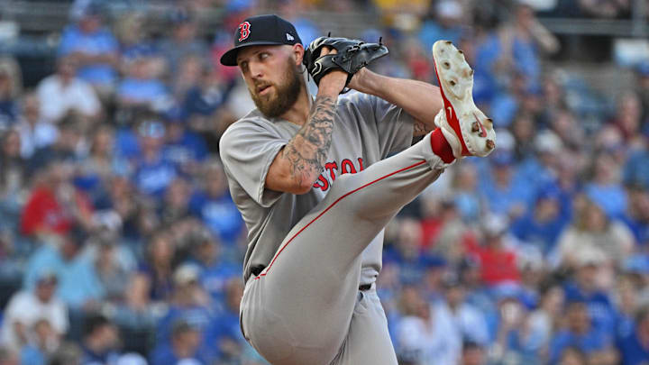 Boston Red Sox starting pitcher Garrett Crochet is a great prop target on Monday.