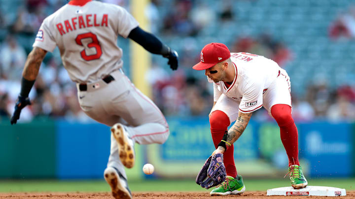 Boston Red Sox v Los Angeles Angels