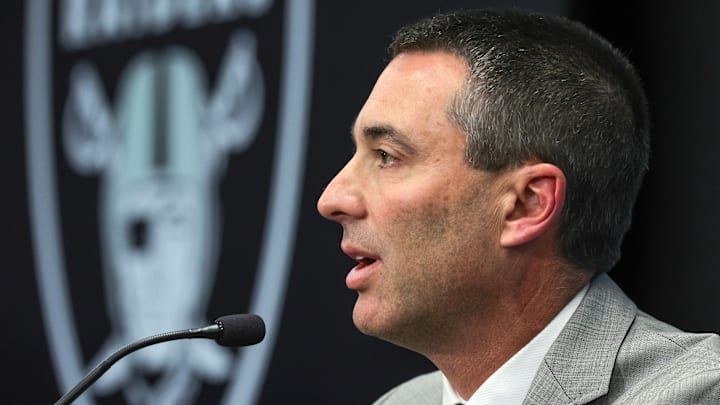 Las Vegas Raiders Introduce Antonio Pierce As Head Coach, Tom Telesco As General Manager