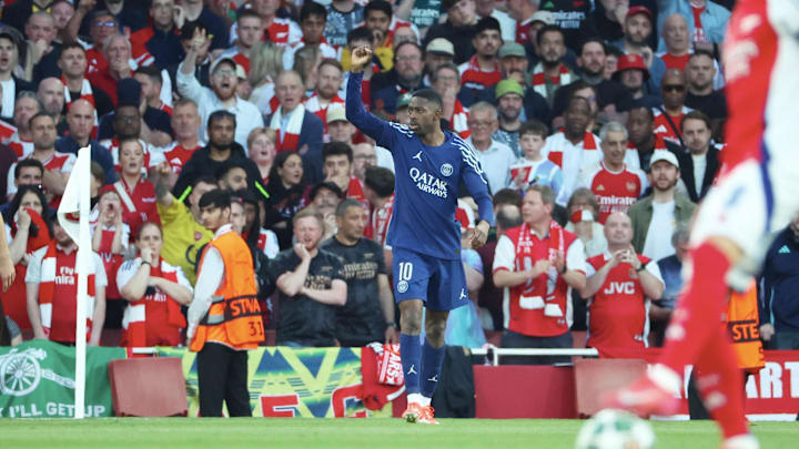 Ousmane Dembele's early goal was the difference in the first leg